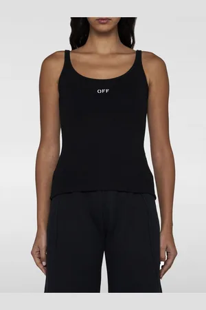 OFF-WHITE Canotta basic in cotone con mini logo