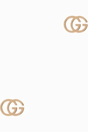 Gucci Orecchini GG Running in oro 18 carati