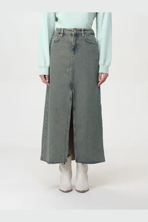 Ganni Gonna di jeans midi