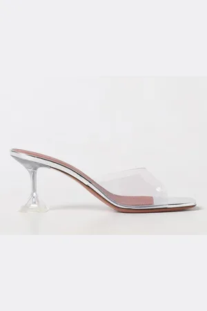 Amina Muaddi Mules Lupita in pvc