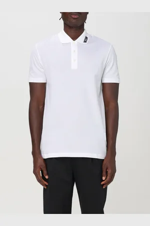 VERSACE Polo basic di cotone