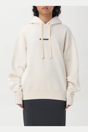 Jil Sander Felpa in cotone con logo
