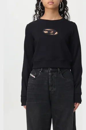Diesel Felpa F-Slimmy-Od in misto cotone