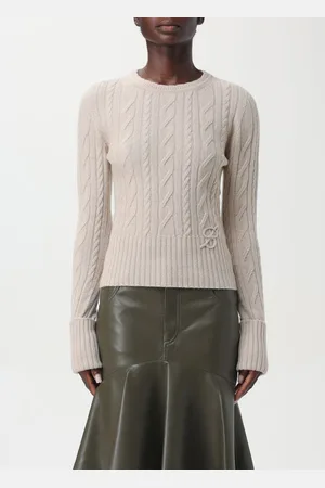 BLUMARINE Maglia in cashmere a trecce