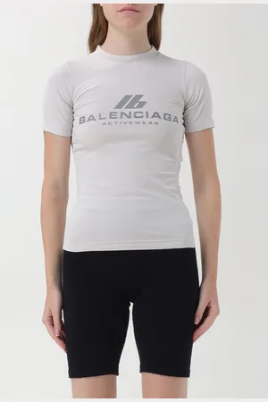 Balenciaga T-shirt in jersey con logo