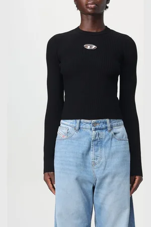 Diesel Maglia in viscosa a coste stretch