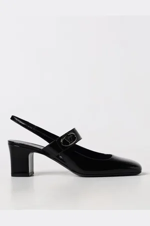 VALENTINO GARAVANI Slingback VLogo Signature in pelle verniciata