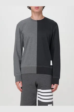Thom Browne Maglia bicolore in cotone