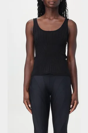 MUGLER Top basic in cotone