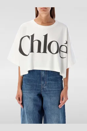 Chloé T-shirt crop oversize