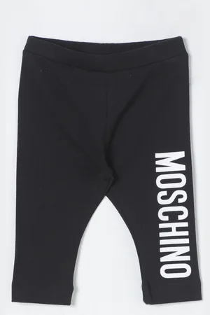 Moschino Leggings in cotone con logo