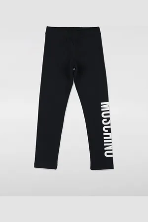 Moschino Leggings in cotone con logo