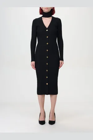 Elisabetta Franchi Abito a v midi in viscosa