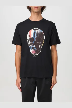 Paul Smith T-shirt Skull in cotone organico con stampa grafica