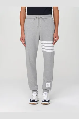 Thom Browne Pantalone sportivo in cotone 4-bar