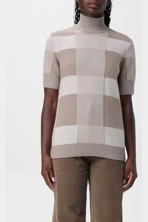 Emporio Armani Maglia in lana vergine a quadri