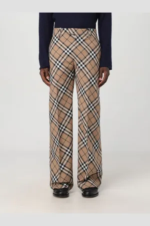 Burberry Pantalone Vintage Check in misto lana