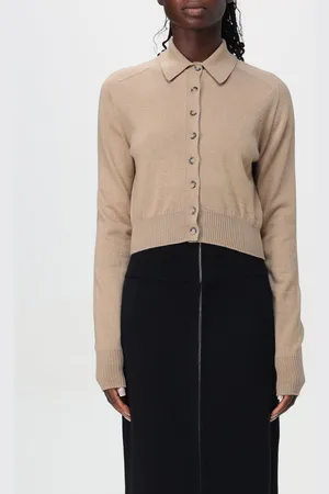 Sportmax Cardigan a polo in lana vergine