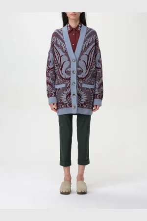 Etro Cardigan di lana paisley
