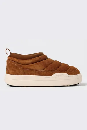 Moon Boot Sneakers Park in camoscio trapuntato