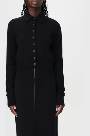 Sportmax Cardigan a polo in lana vergine