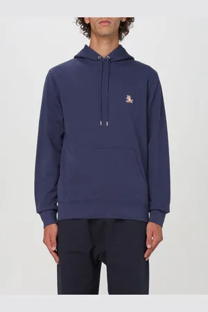 Maison Kitsuné Felpa con cappuccio in cotone