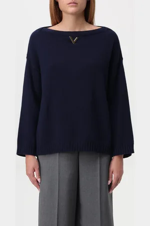 VALENTINO Maglia VLogo in cashmere