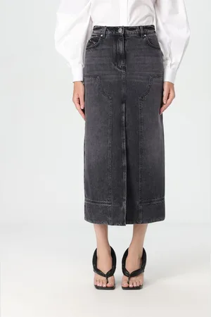 Pinko Gonna in denim di cotone