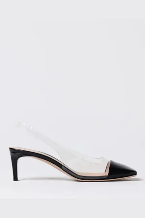 Gianvito Rossi Slingback in pvc e vernice