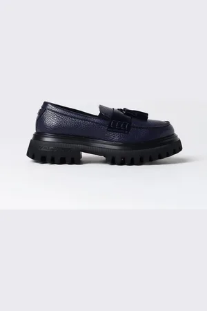 Dolce & Gabbana Mocassino in pelle a grana con nappe