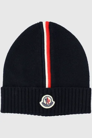 Moncler Cappello in lana vergine a coste