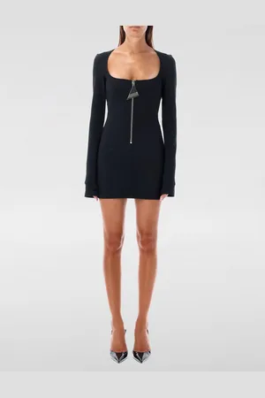 The Attico Abito micro con zip