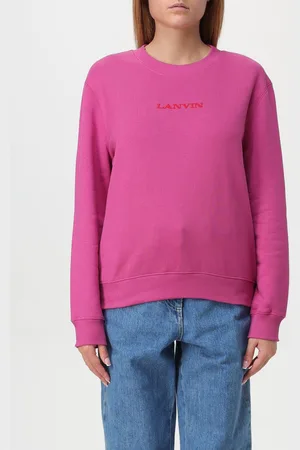 Lanvin Felpa a girocollo con mini logo