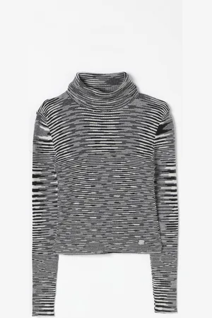 Missoni Maglia a dolcevita in lana a righe