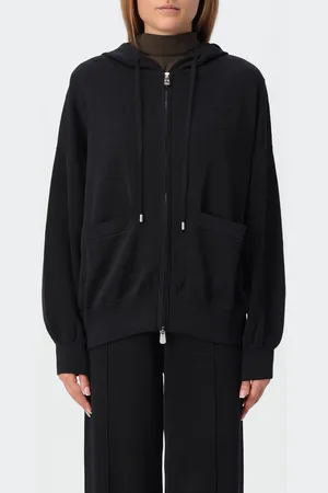 Pinko Felpa con cappuccio e zip