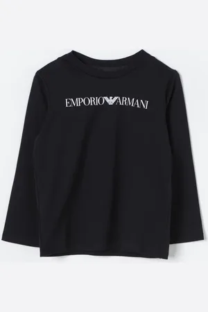 Emporio Armani T-shirt in cotone con logo