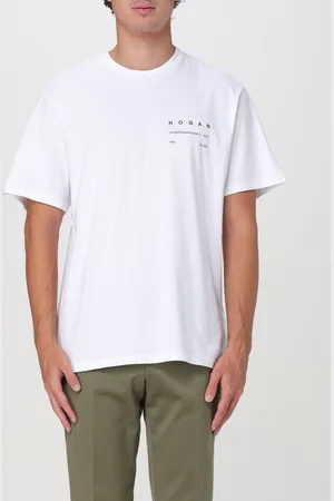 Hogan T-shirt in cotone con stampa logo