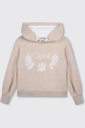 Chloé Felpa in cotone con logo