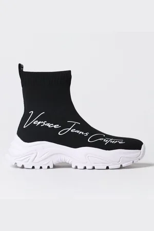 VERSACE Sneakers in maglia stretch