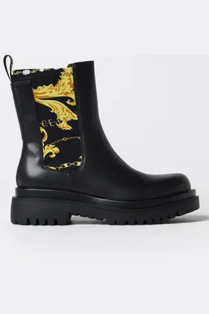 VERSACE Stivaletto Baroque in pelle sintetica