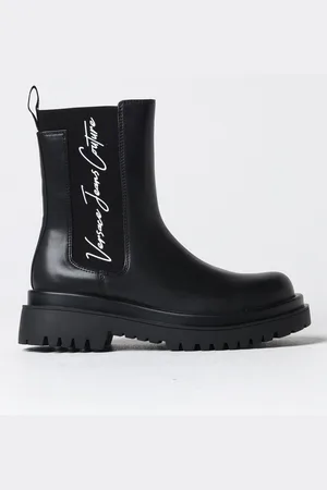 VERSACE Stivaletto in pelle sintetica