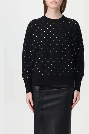 Paco rabanne Maglia di lana con strass