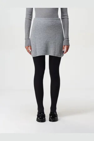 Sportmax Gonna mini in lana stretch