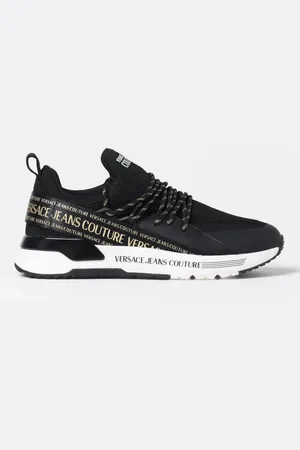 VERSACE Sneakers in mesh e pelle sintetica