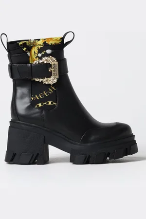 VERSACE Stivaletto Baroque in pelle sintetica