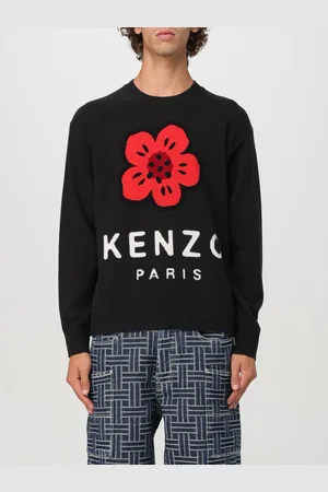 Kenzo Maglia in lana con ricamo Boke Flower