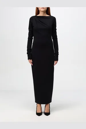 Emporio Armani Abito longuette in misto lana