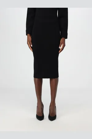 Pinko Gonna midi in misto lana stretch