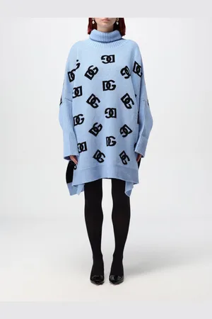 Dolce & Gabbana Abito in lana vergine con logo