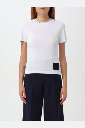 LIVIANA CONTI T-shirt con cristalli